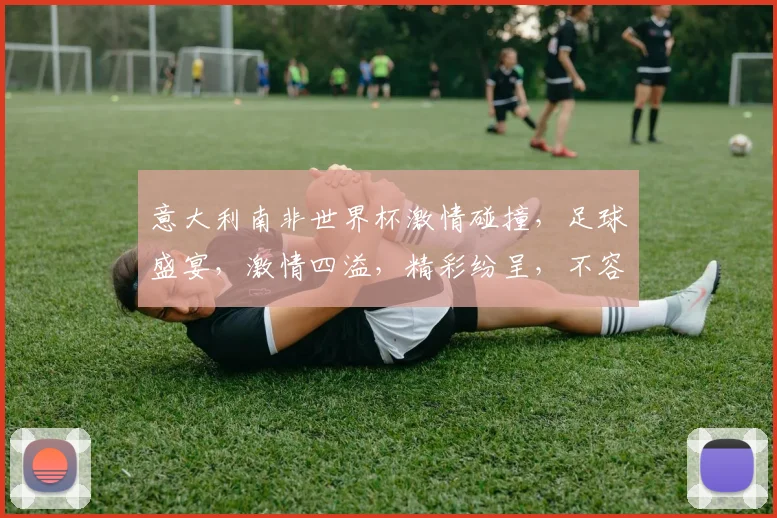 意大利南非世界杯激情碰撞，足球盛宴，激情四溢，精彩纷呈，不容错过